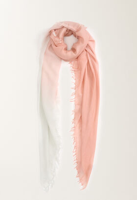 Fabiana Filippi COTTON BLEND FADING PRINT SCARF SAND SAD265A803L2740000