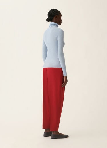 Pullover aus Platinum, hellblau Fabiana Filippi Pullover aus Platinum, hellblau Hellblau MAD216F021D2300000