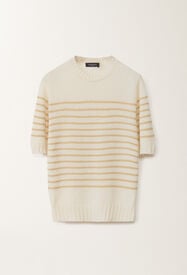 Fabiana Filippi Pullover aus aufgerautem Kaschmir, gold GELB MAD265F490L2200000