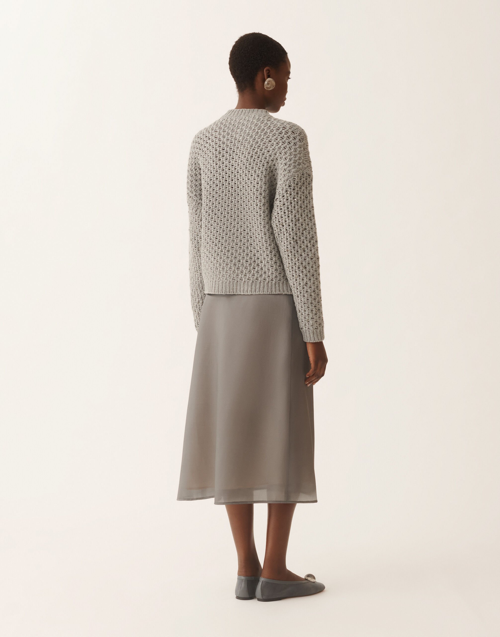 Platinum sweater, rock for Women | Fabiana Filippi®