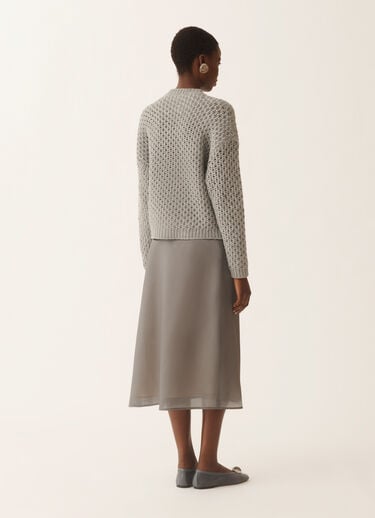 Fabiana Filippi Platinum sweater, rock Gray MAD266F057L9160000