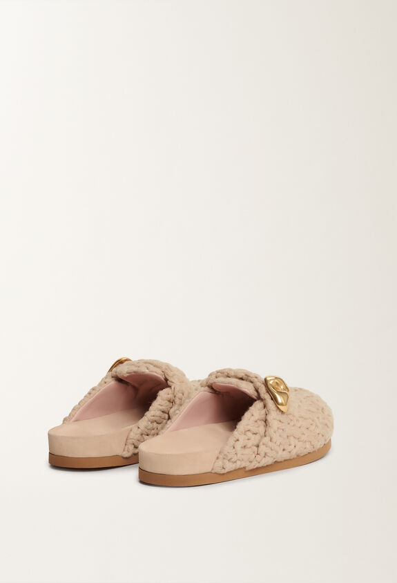 Fabiana Filippi Camel mules, albino BROWN ASD215A806L8110000
