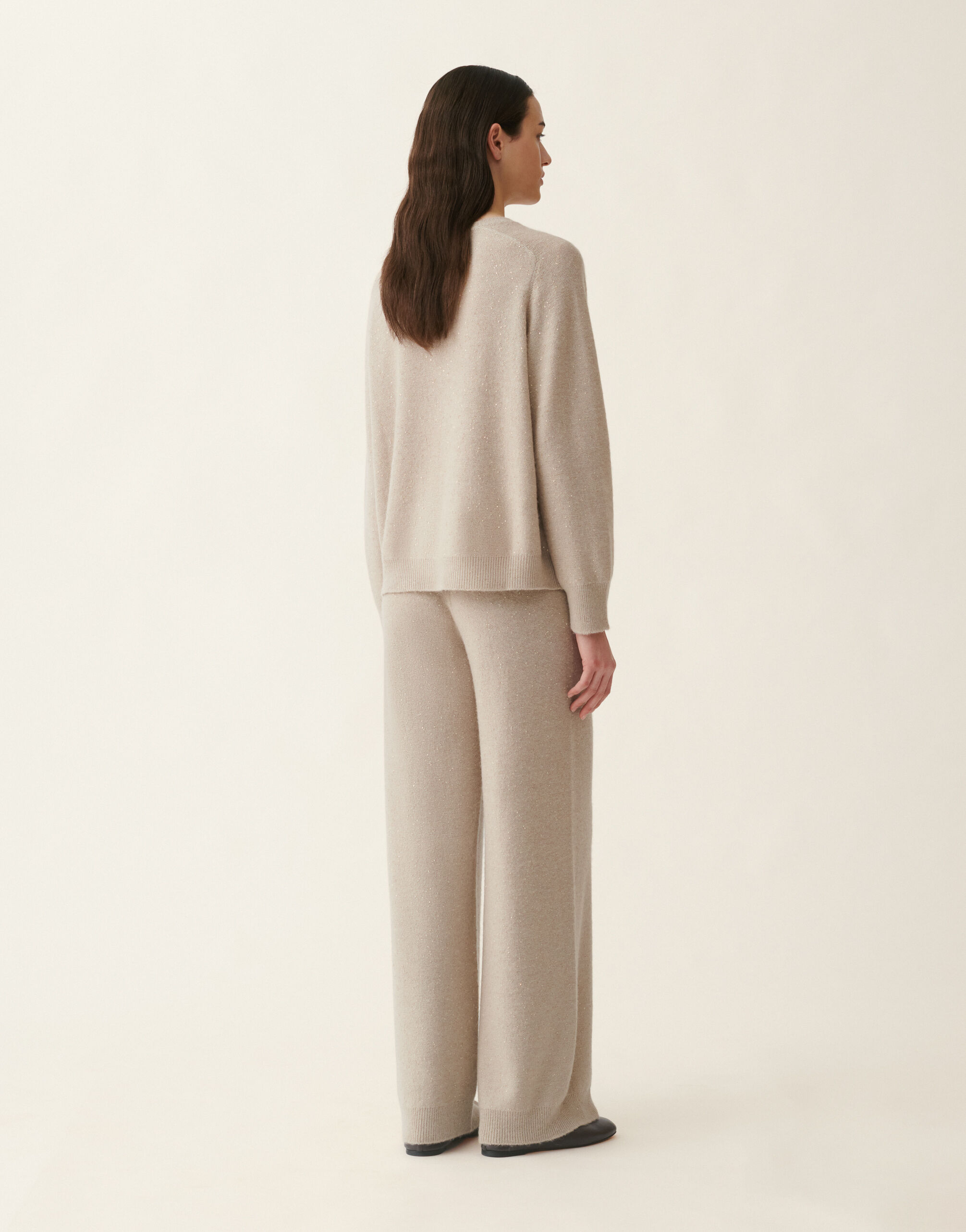 Fabiana Filippi Pull en laine et soie avec paillettes, cachà Cachà MAD216F097D2960000