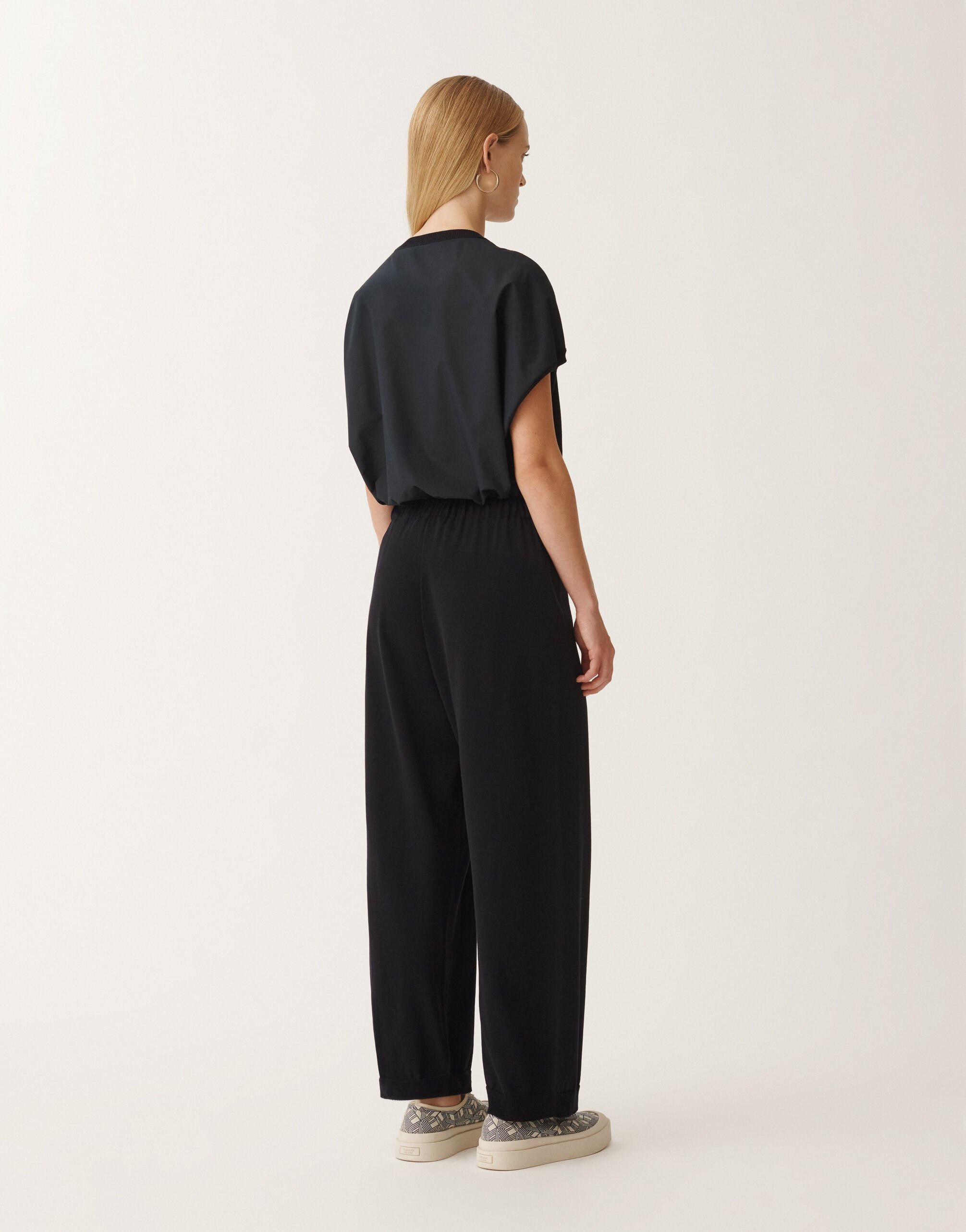Fabiana Filippi Hose aus Bio-Baumwolle, nachtblau BLAU PAD275F819D2900000