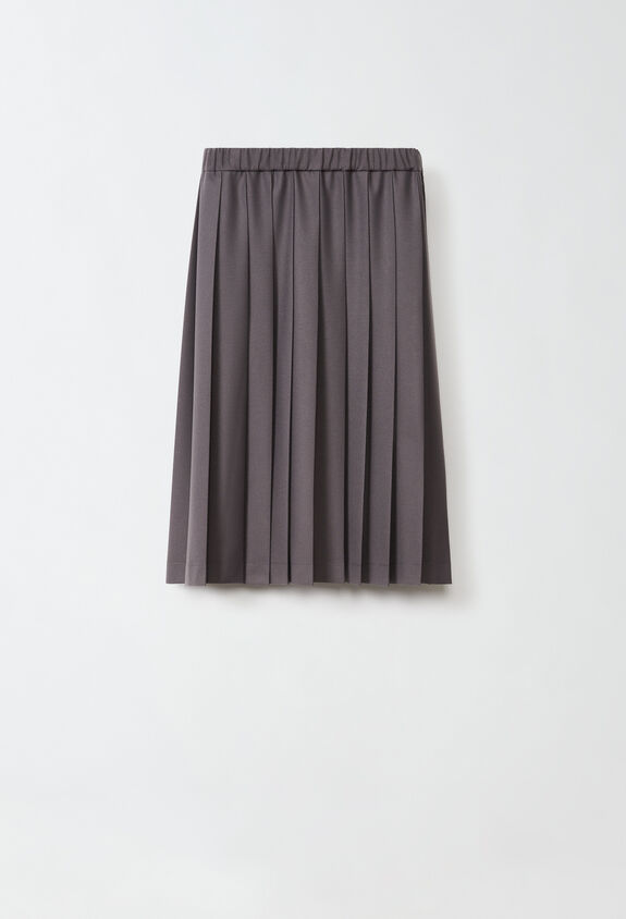 Fabiana Filippi Flannel skirt, pepper BROWN GND224F876SK090000