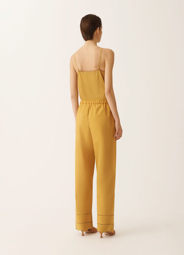 Fabiana Filippi Poplin pants, mustard MUSTARD PAD276F799M1270000