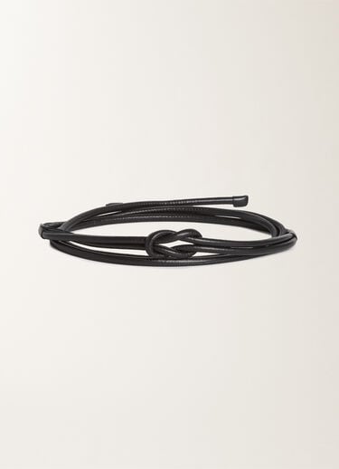 Fabiana Filippi Nappa leather belt, black SAND AADC02A034L4250000