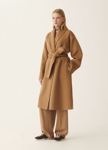 Pullover aus Platinum, mocha Fabiana Filippi Pullover aus Platinum, mocha Mocha MAD216F021D2300000
