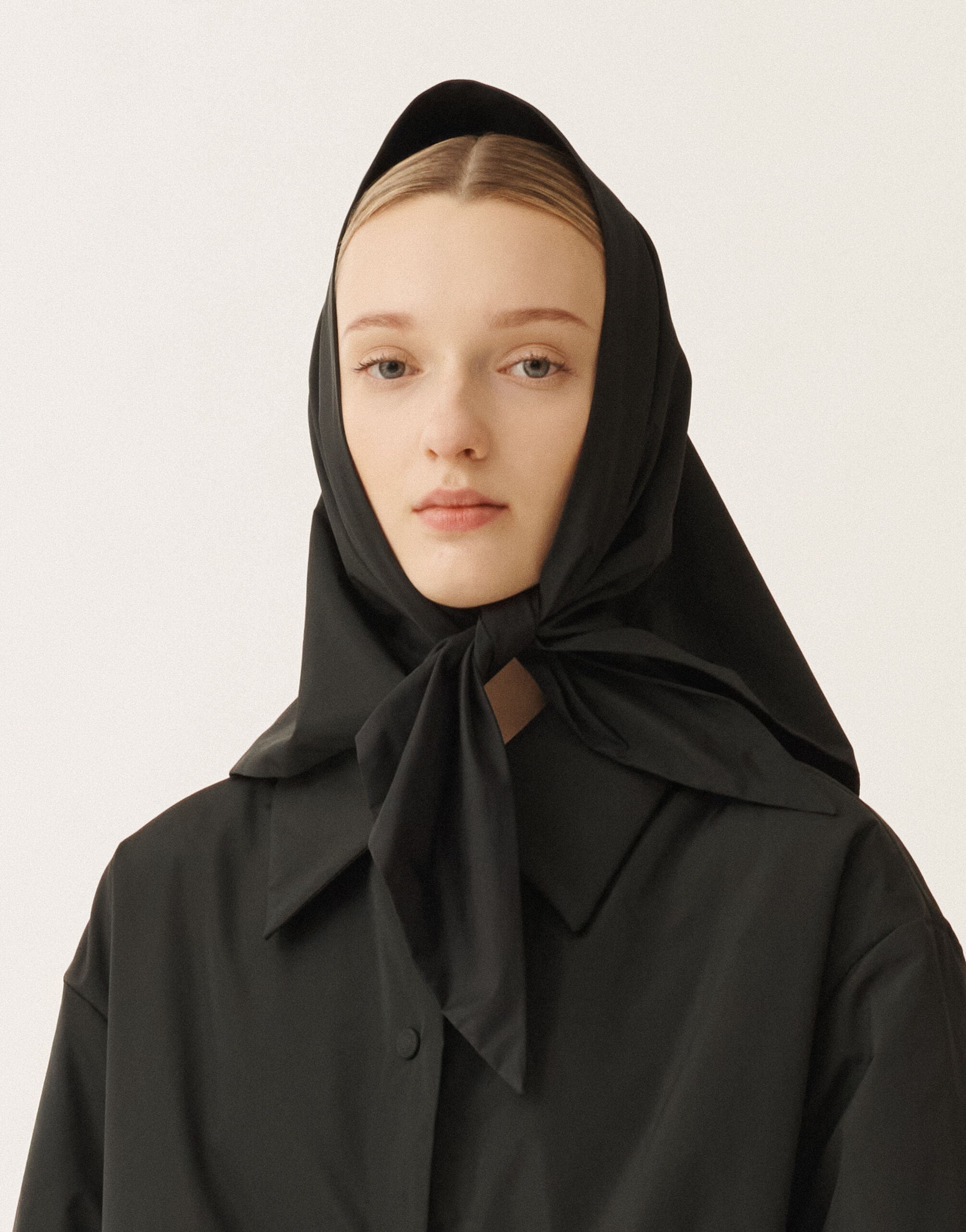 Fabiana Filippi Giacca coach in taffetà tecnico, nero NERO CTD265F247L1930000