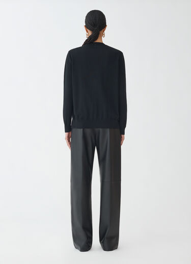 Fabiana Filippi Cardigan aus Bio-Baumwolle, Schwarz SCHWARZ MAD274F359H4960000