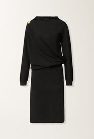 Fabiana Filippi Dress in Platinum, black Black ABD225F618N1280000