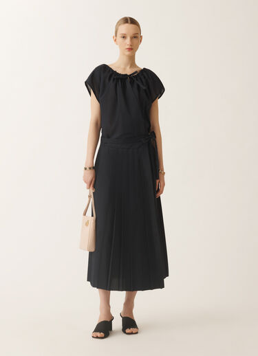 Fabiana Filippi Musselinkleid, nachtblau BLAU ABD275F643L3850000