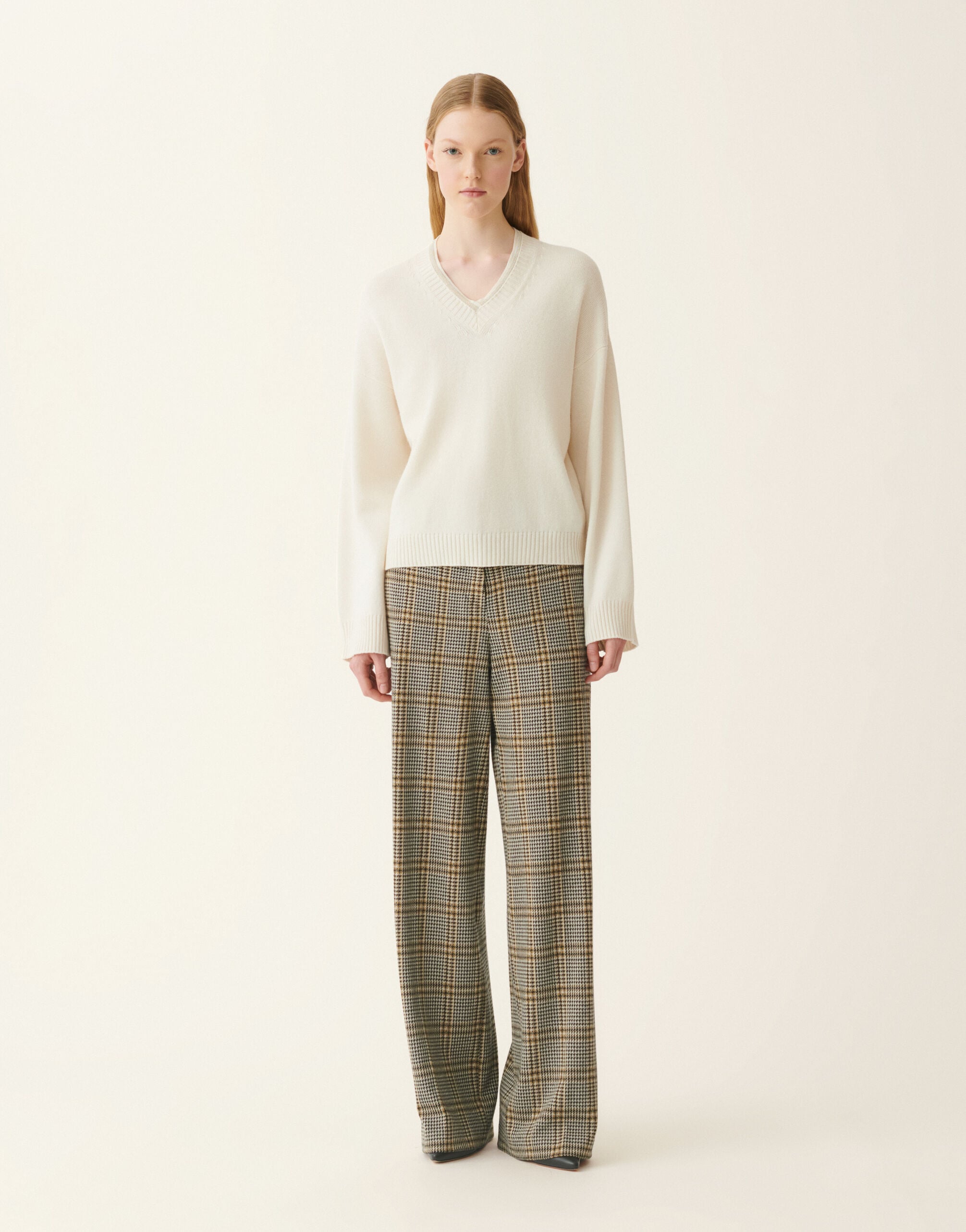 Platinum sweater, raffia Fabiana Filippi Platinum sweater, raffia Raffia MAD226F420M2810000