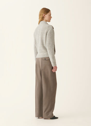 Fabiana Filippi Merino shearling bomber jacket, falcon Falcon PLD226F673M4960000
