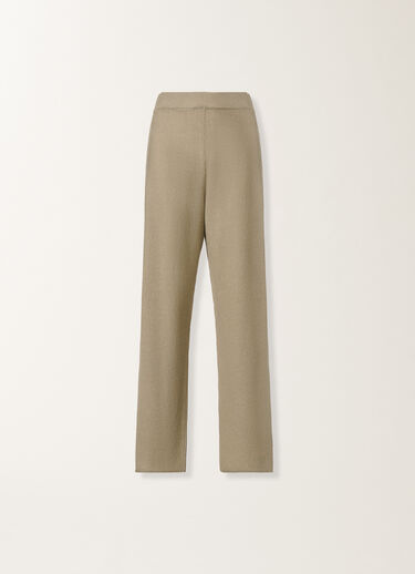 Fabiana Filippi Cotton and linen pants with sequins, khaki KHAKI PAD266F351D2730000