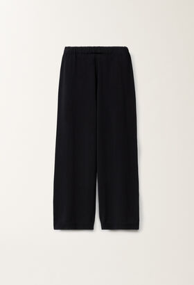 Fabiana Filippi Organic cotton trousers, midnight blue BLUE PAD275F819D2900000