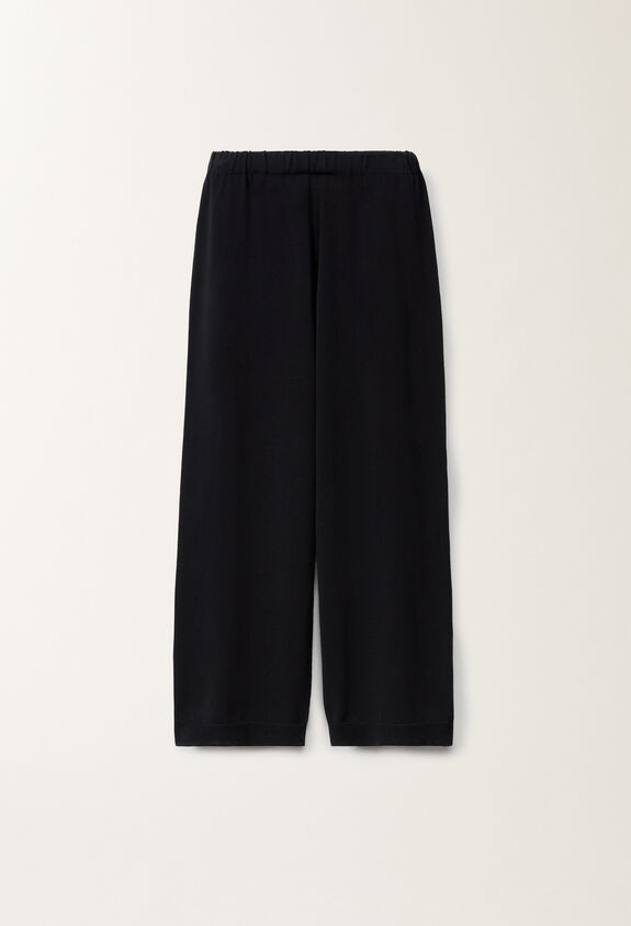 Fabiana Filippi Organic cotton trousers, midnight blue BLUE PAD275F819D2900000