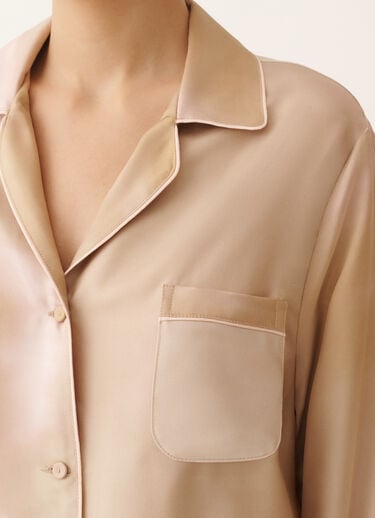 Fabiana Filippi Printed silk twill shirt, memento rosae MEMENTO ROSAE CAD276F773D9720000