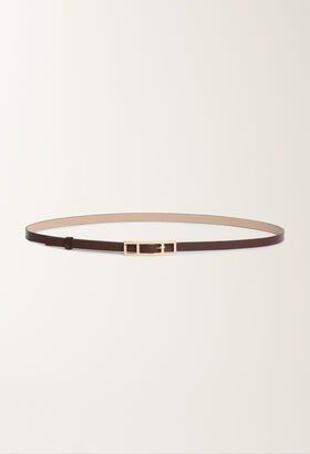 Fabiana Filippi Calfskin belt, ebony BROWN AAD215A037L8030000