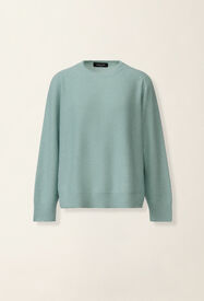 Fabiana Filippi Pull en laine et soie avec paillettes, vert Vert MAD216F097D2960000