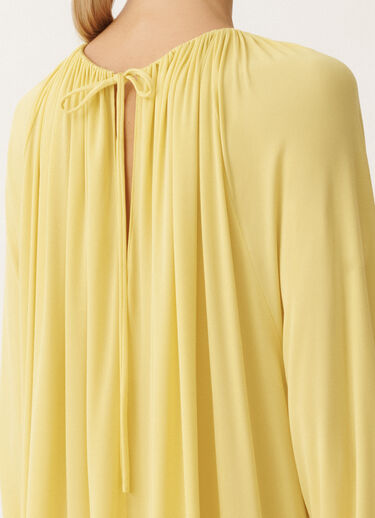 Fabiana Filippi Kleid aus Jersey in Viskose, zederfarben GELB ABD265F189D8060000