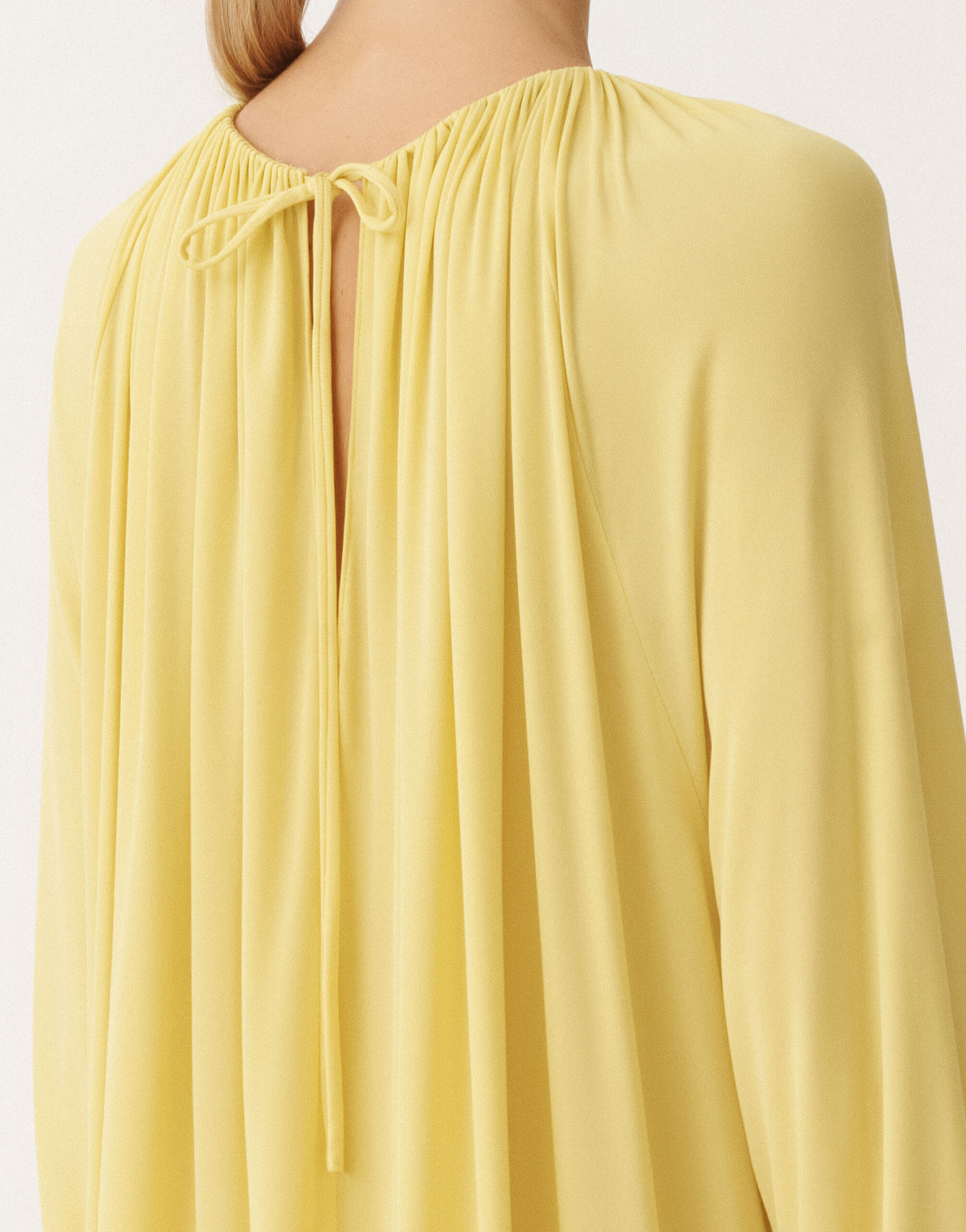Fabiana Filippi Kleid aus Jersey in Viskose, zederfarben GELB ABD265F189D8060000