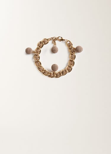 Fabiana Filippi Diamond wire bracelet, camel GOLD BXD215A845L8440000