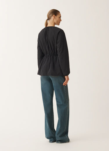 Fabiana Filippi Jacke aus Funktionsgewebe mit krauser Oberfläche, nachtblau BLAU CTD275F721L3400000