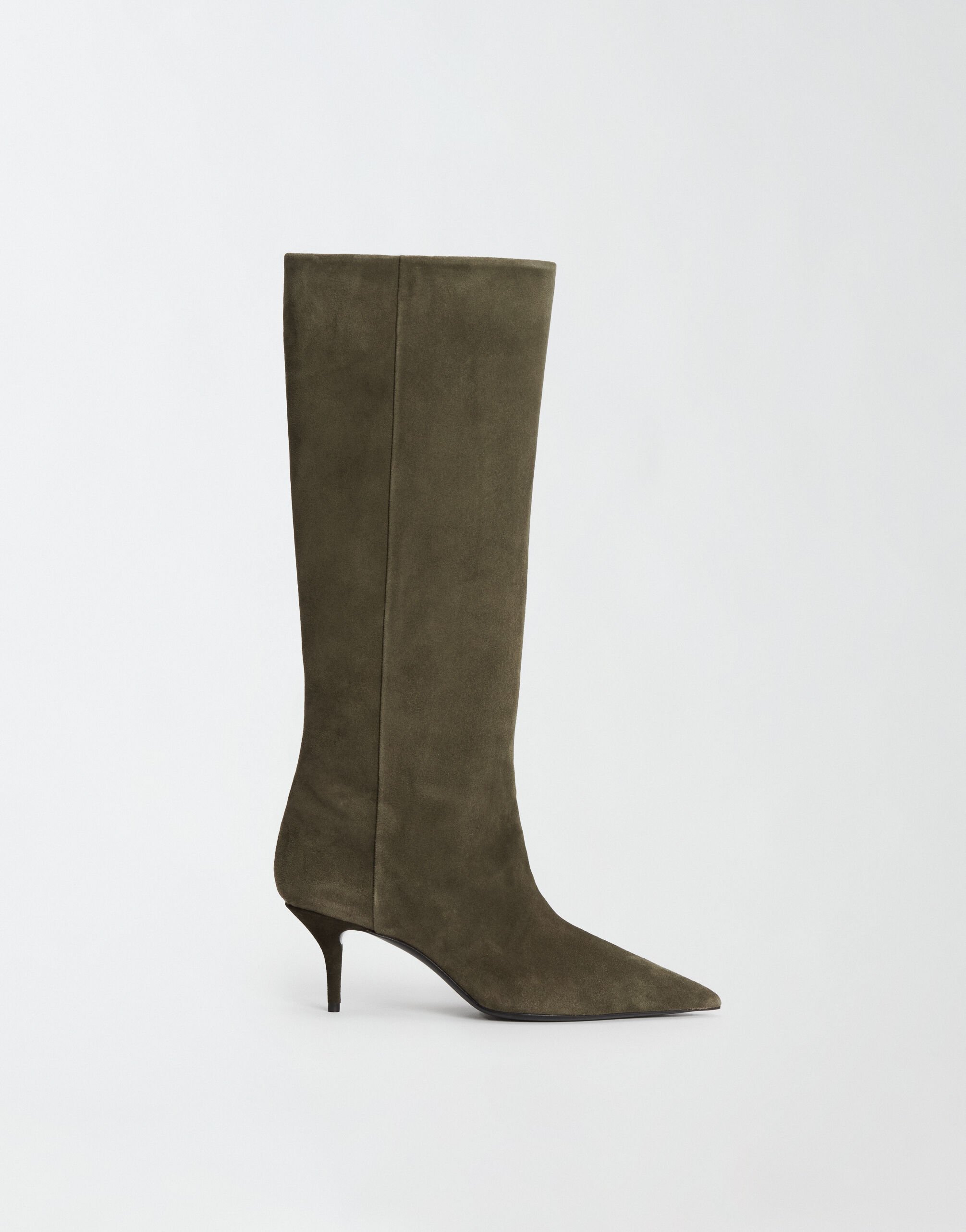 Olive colored women's booties sale
