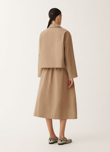 Fabiana Filippi Giacca trench, ghianda MARRONE CTD265F225D8050000