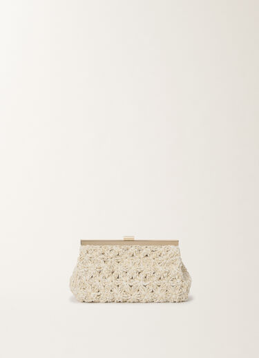 Fabiana Filippi Clutch in Makramee, mastix LEDER BGD265A849L2510000