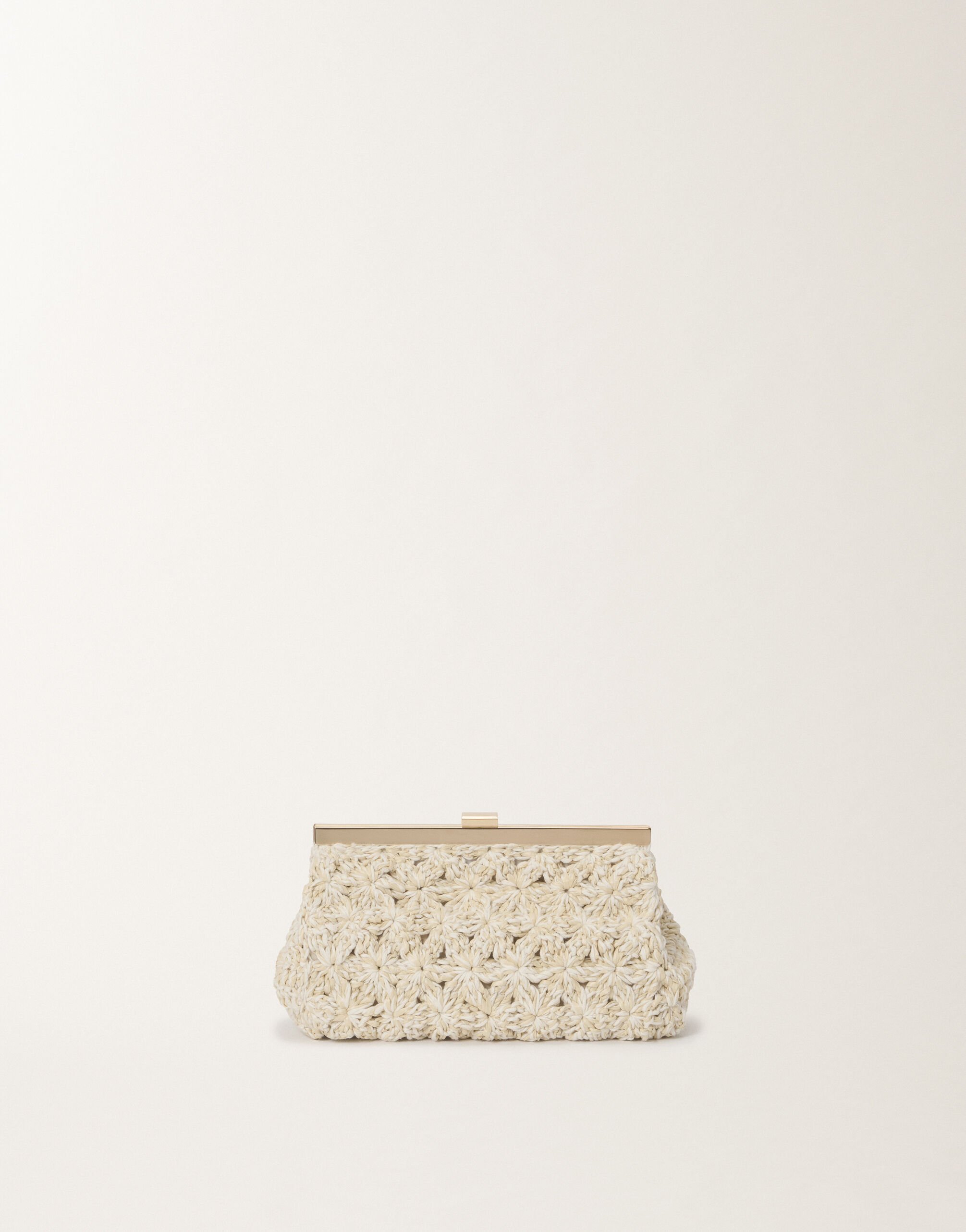 Fabiana Filippi Clutch in Makramee, mastix LEDER BGD265A849L2510000
