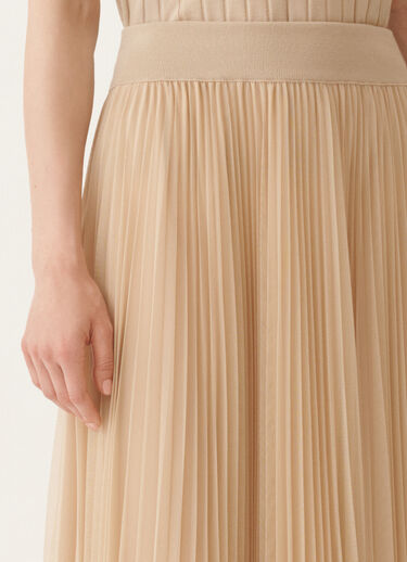 Fabiana Filippi Full tulle skirt, maple BEIGE GND215F426L5480000