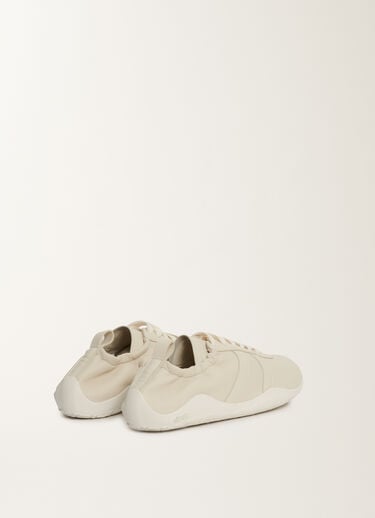 Fabiana Filippi Vintage-Sneakers aus Nappaleder, buttergelb Weiß ASD215A825L8160000