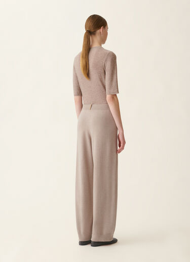 Platinum jogging trousers, mocha Fabiana Filippi Platinum jogging trousers, mocha Mocha PAD216F336M2810000