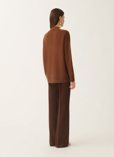 Fabiana Filippi Cardigan aus Kaschmir, Mahagoni Braun MAD215F014N9000000