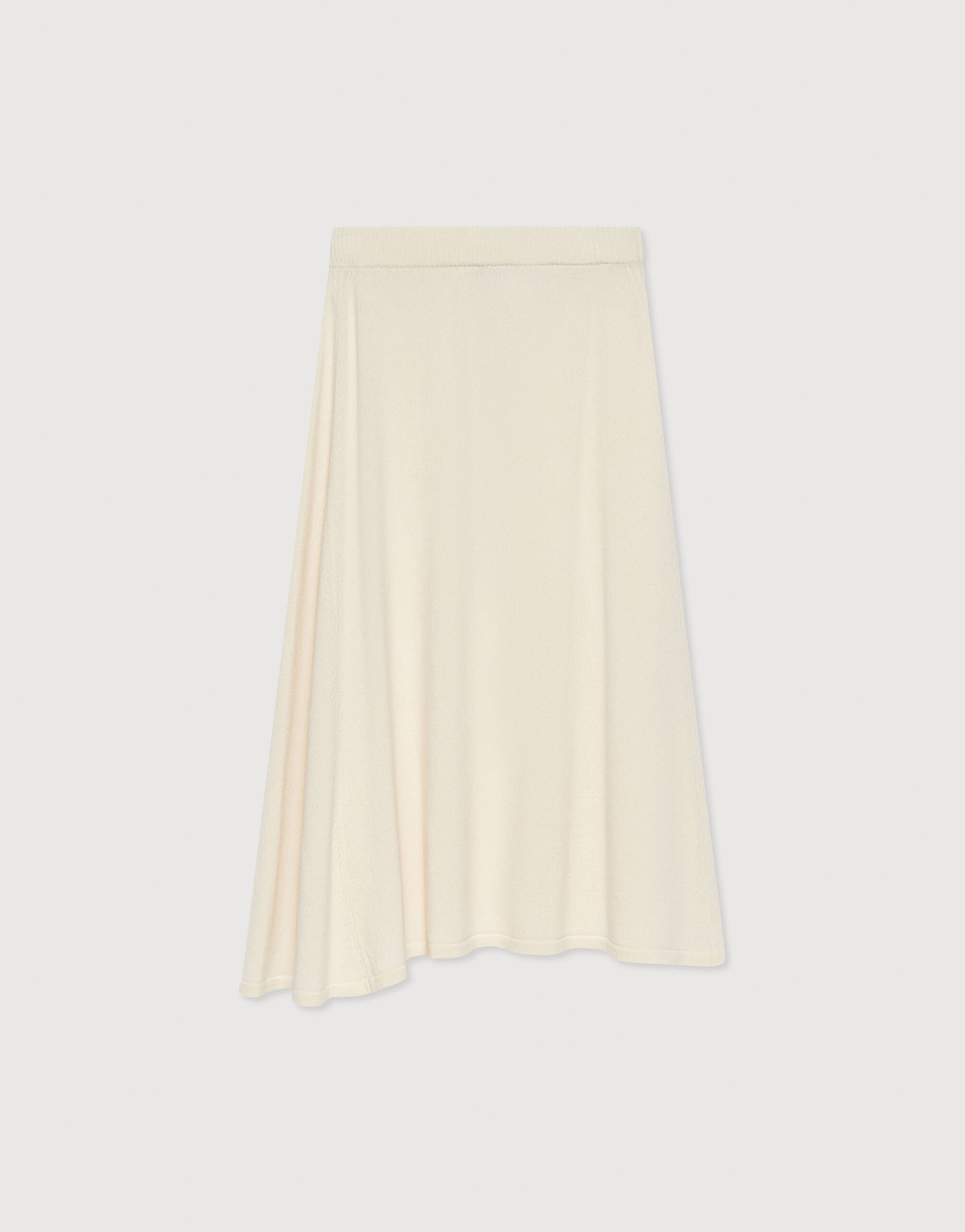 Jupes Jupe en cachemire naturel blanc naturel pour Femme
