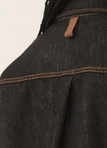 Fabiana Filippi Camisa de denim, antracita Gris CAD225F416L6340000