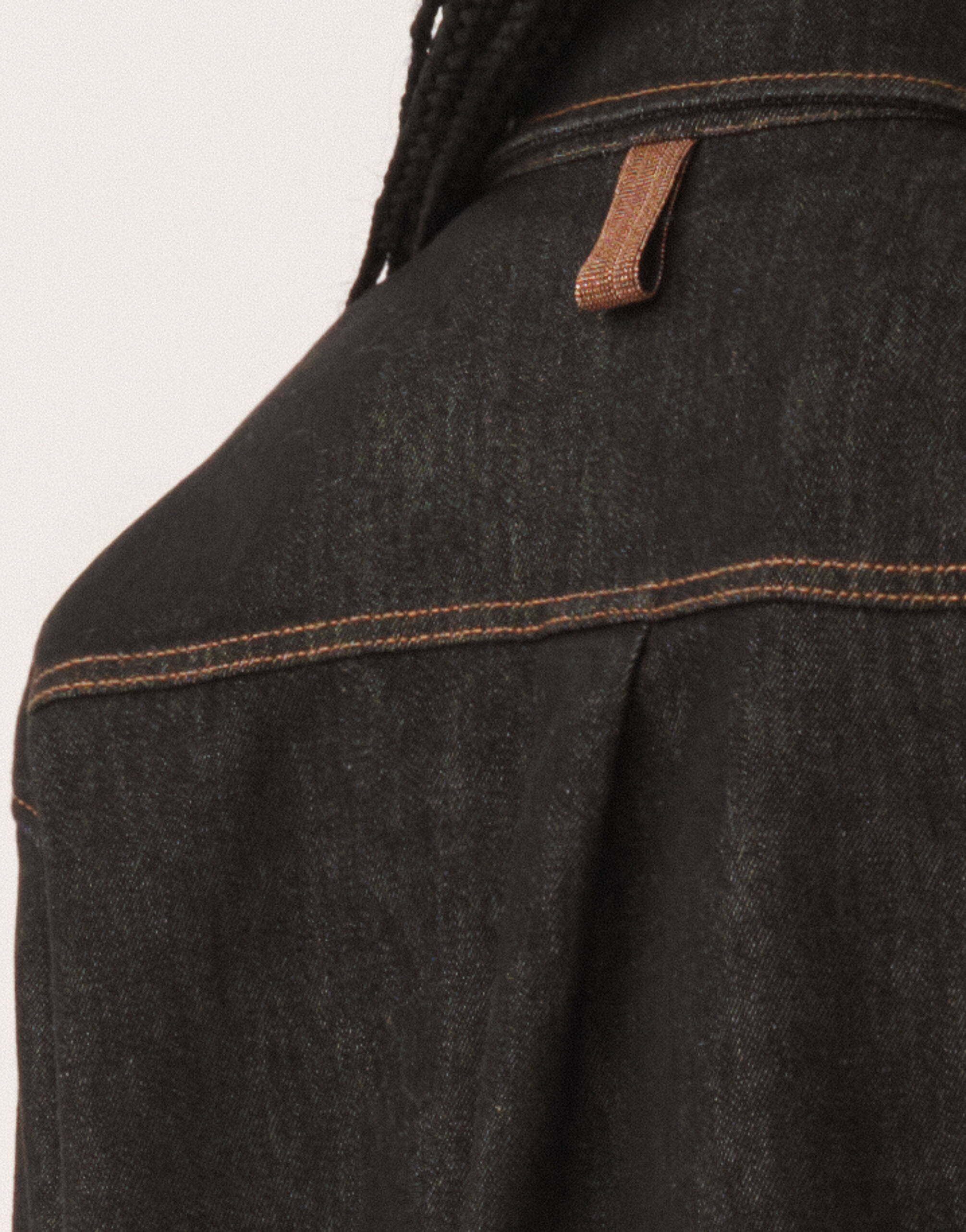Fabiana Filippi Camisa de denim, antracita Gris CAD225F416L6340000