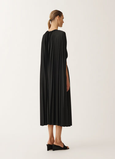 Fabiana Filippi Pleated jersey dress, black BLACK ABD265F440L2990000