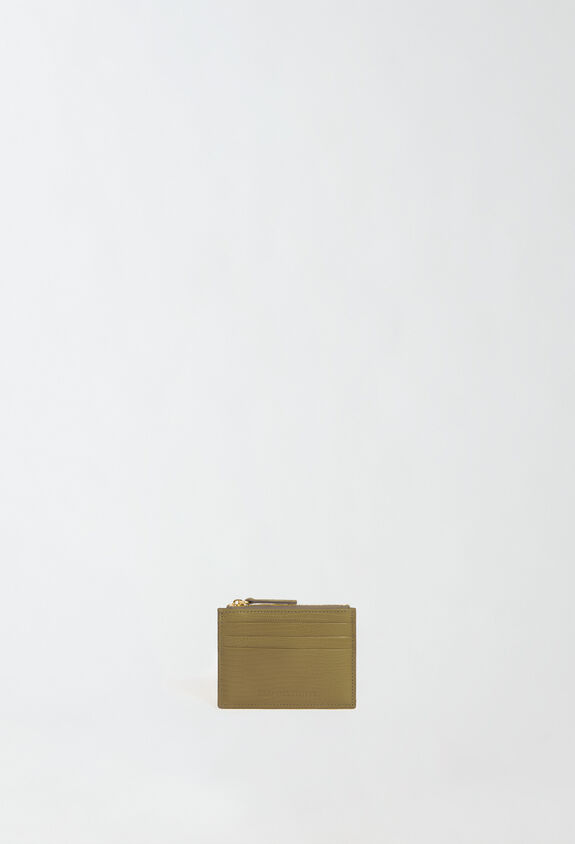 Fabiana Filippi Calfskin card holder, olive GREEN AAD224A954L1000000