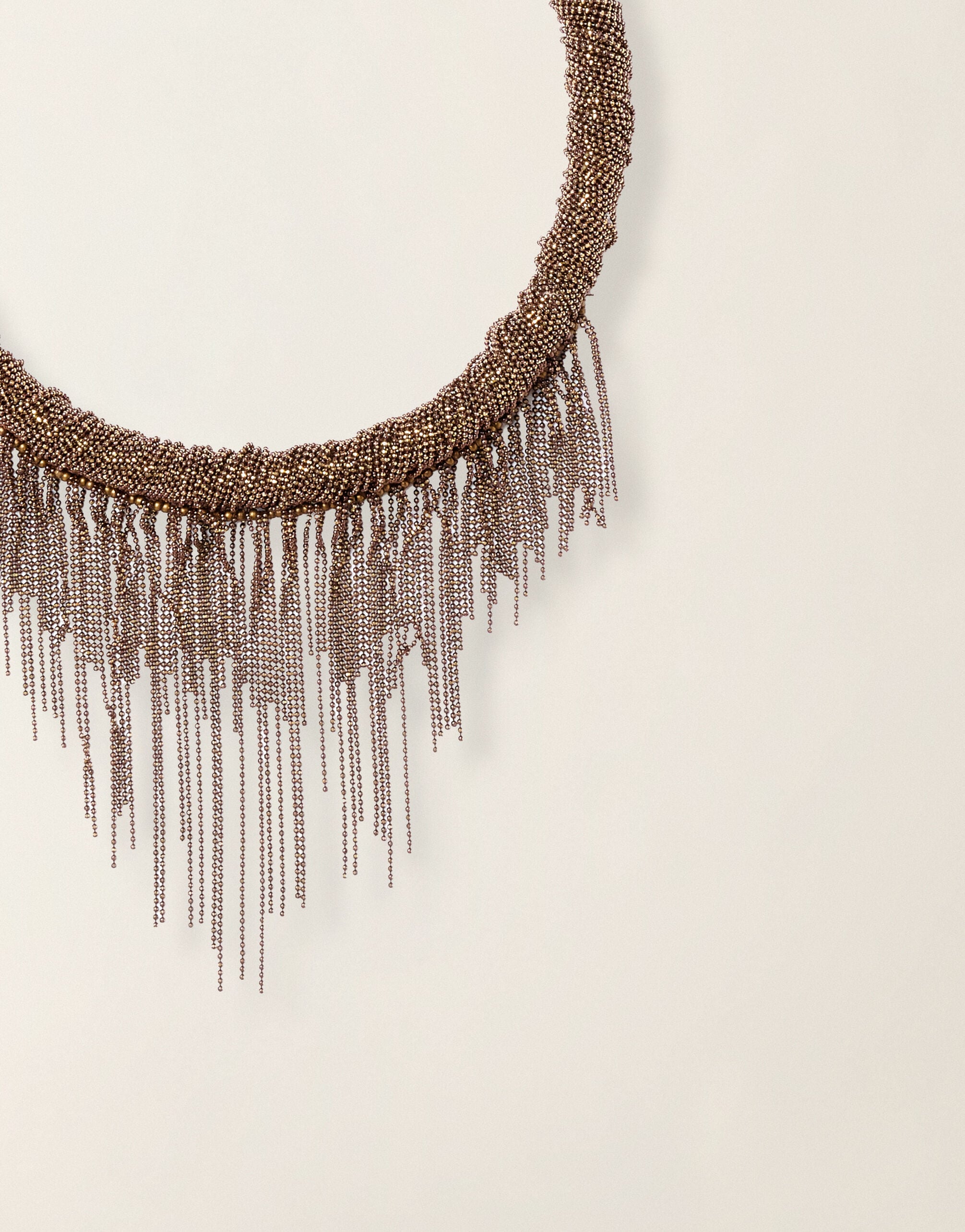 Collier ras-de-cou en filo diamante, marron Fabiana Filippi Collier ras-de-cou en filo diamante, marron Marron BXD216A867M5250000