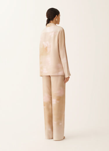 Fabiana Filippi Printed silk twill shirt, memento rosae MEMENTO ROSAE CAD276F773D9720000