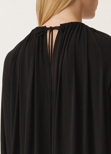 Fabiana Filippi Kleid aus Jersey in Viskose, schwarz SCHWARZ ABD265F189D8060000