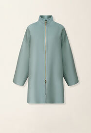Fabiana Filippi Caban en double de laine, vert Vert CTD216F186M3230000