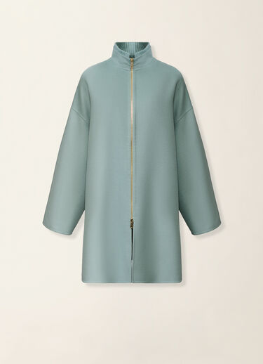 Caban en double de laine, vert Fabiana Filippi Caban en double de laine, vert Vert CTD216F186M3230000