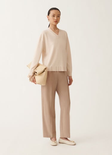 Fabiana Filippi Pullover aus Platinum, Wattiert Rosa MAD215F015L5170000