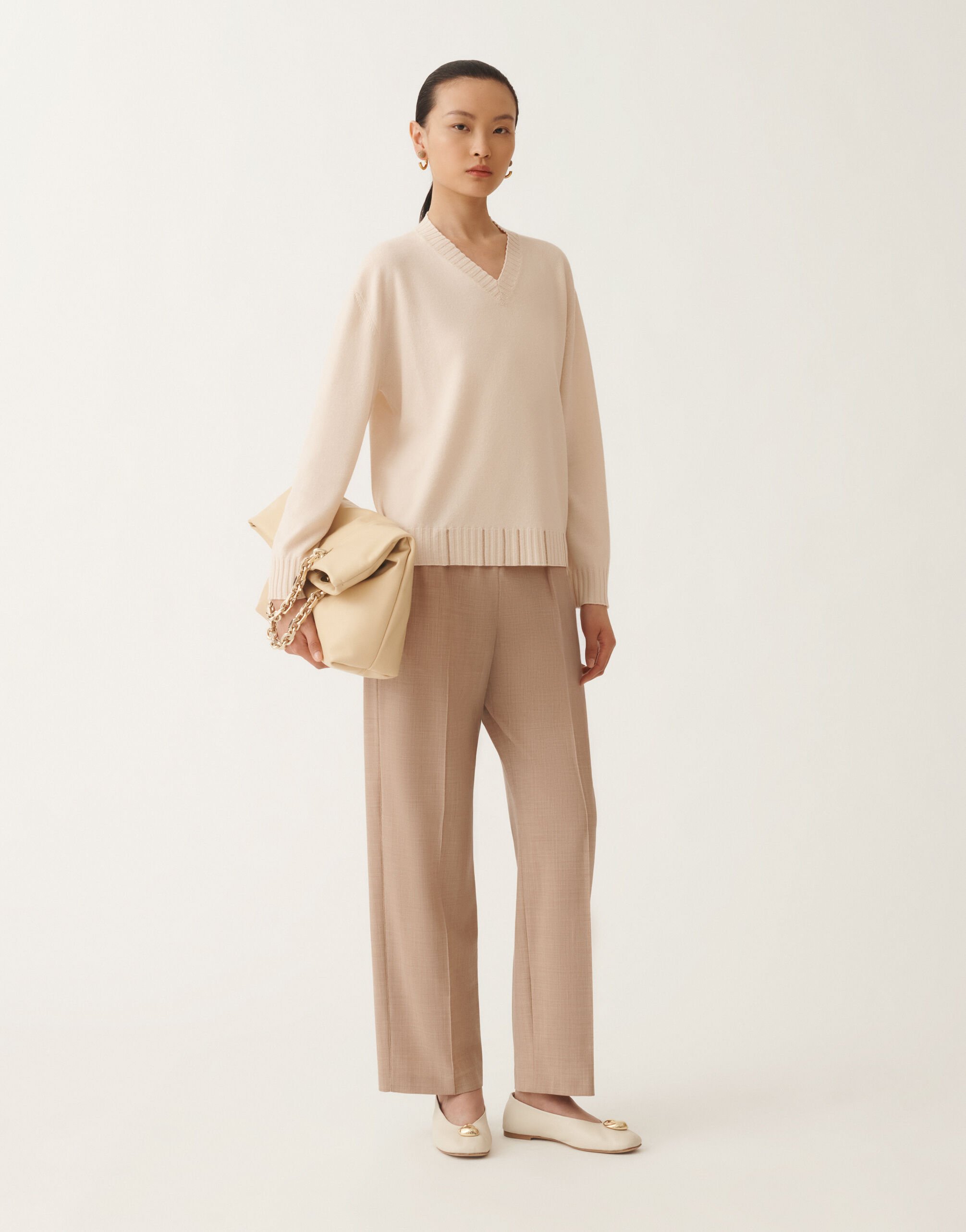 Fabiana Filippi Pullover aus Platinum, Wattiert Rosa MAD215F015L5170000