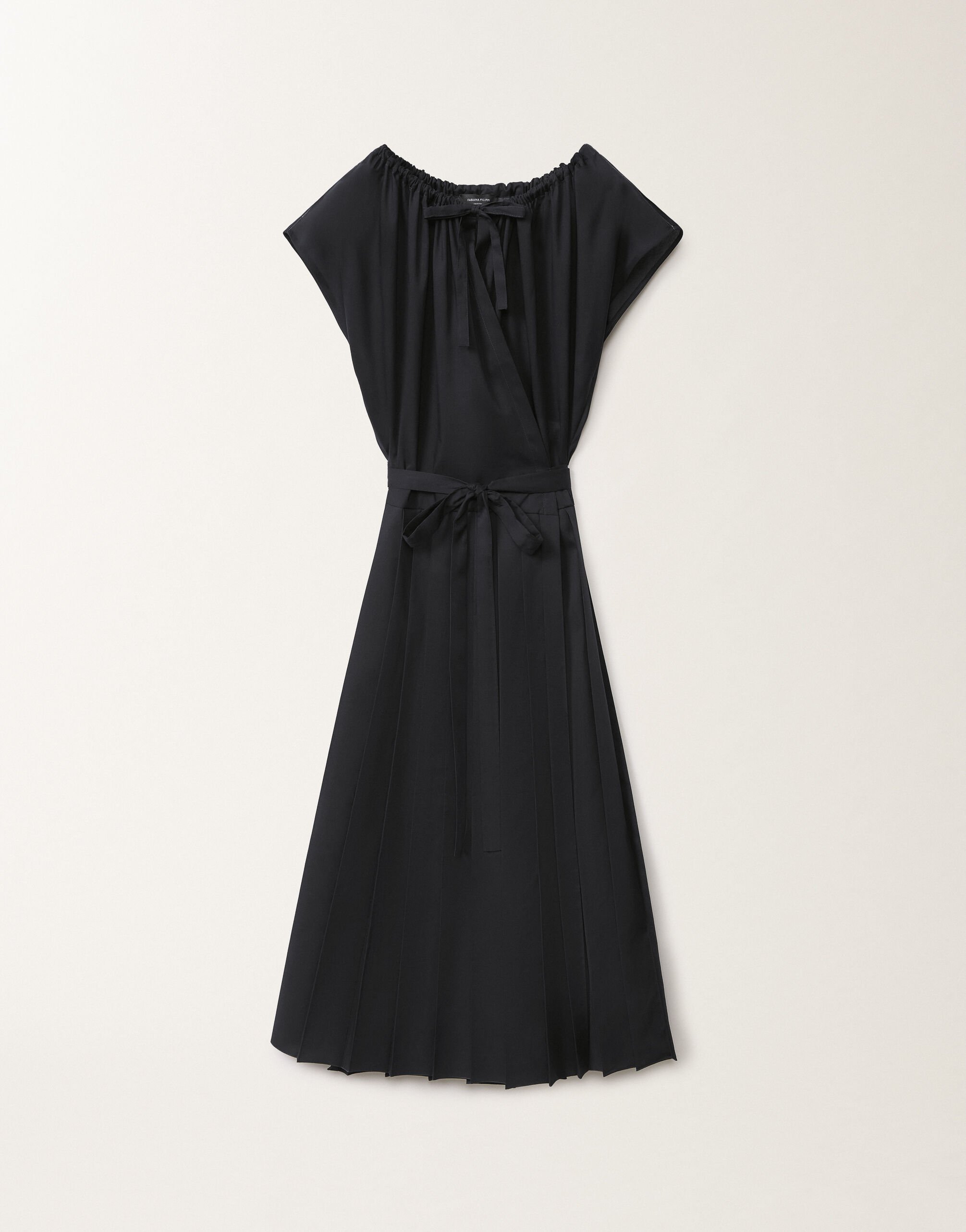 Fabiana Filippi Musselinkleid, nachtblau BLAU ABD275F643L3850000