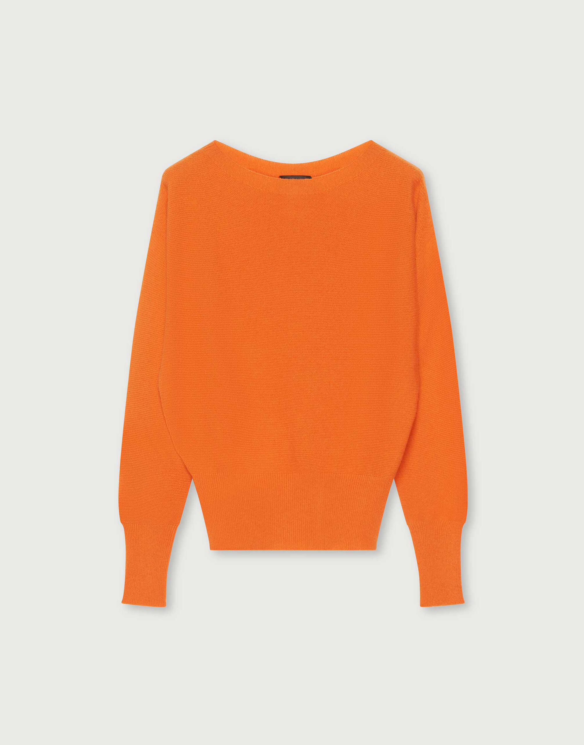 Pull cachemire orange outlet